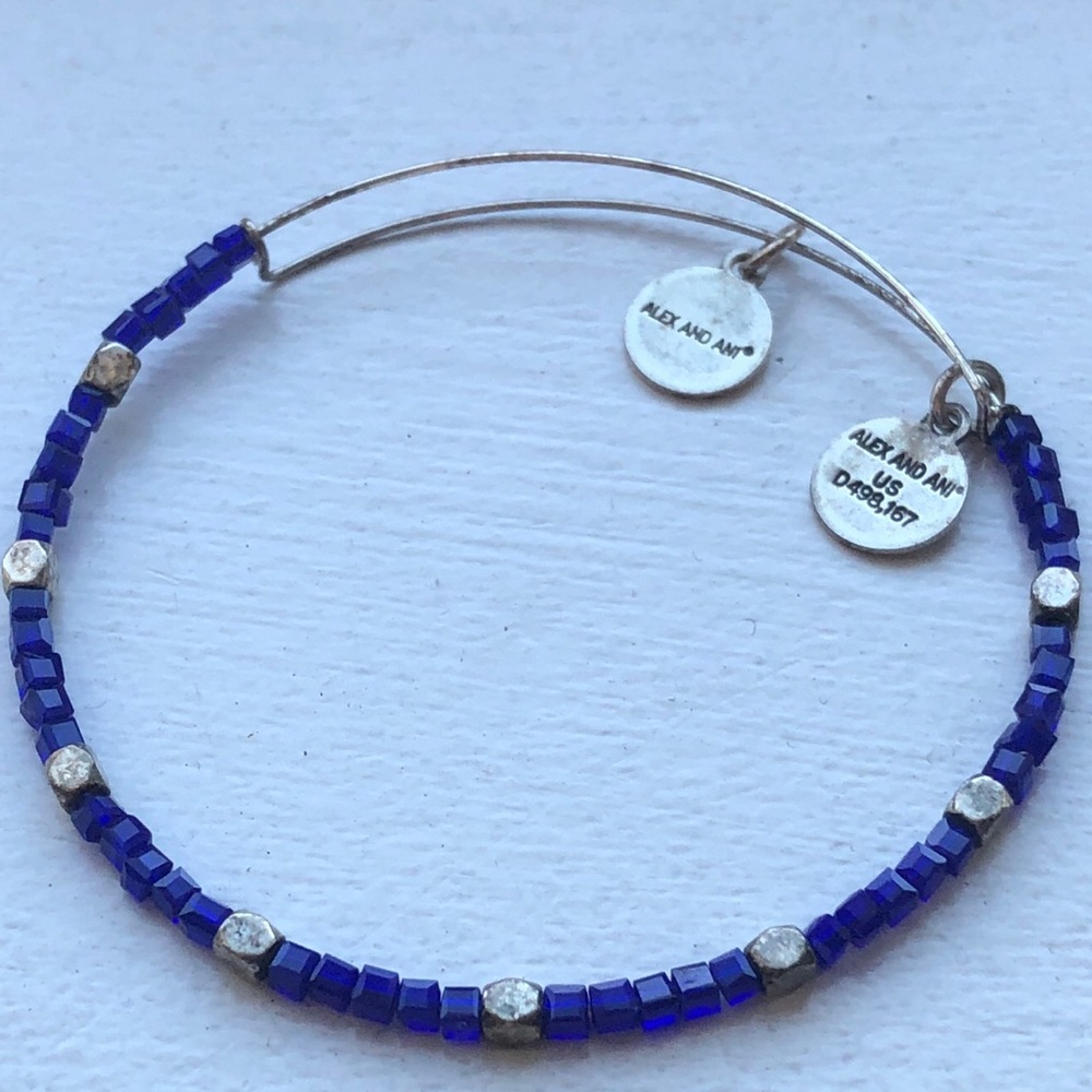 Alex and  Ani  beaded bangle